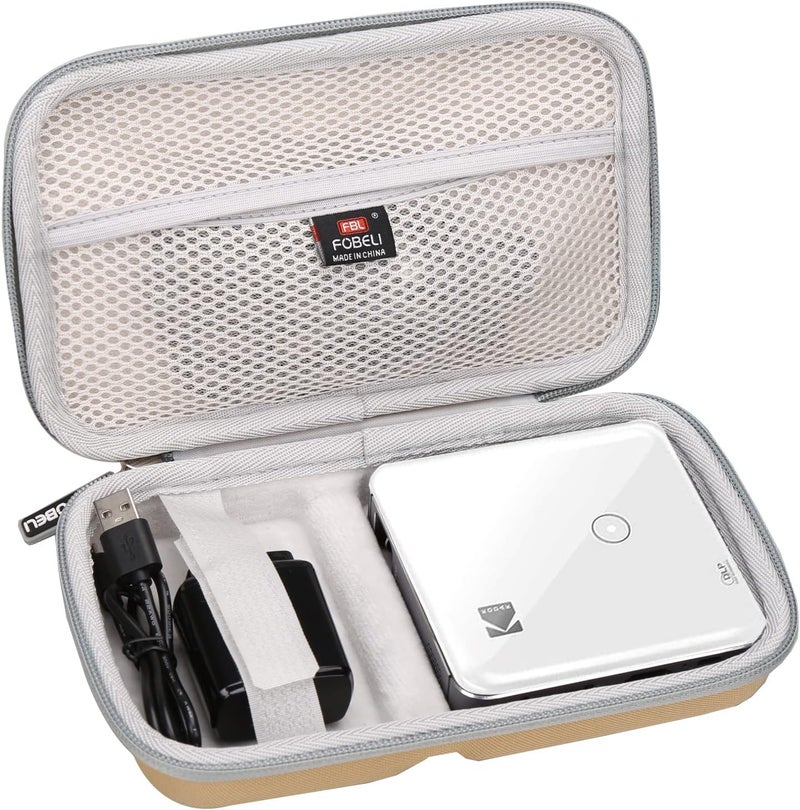 FBLFOBELI EVA Hard Storage Carrying Case for KODAK Luma 150 Ultra Mini Pocket Pico Projector (Khaki) - Image 1